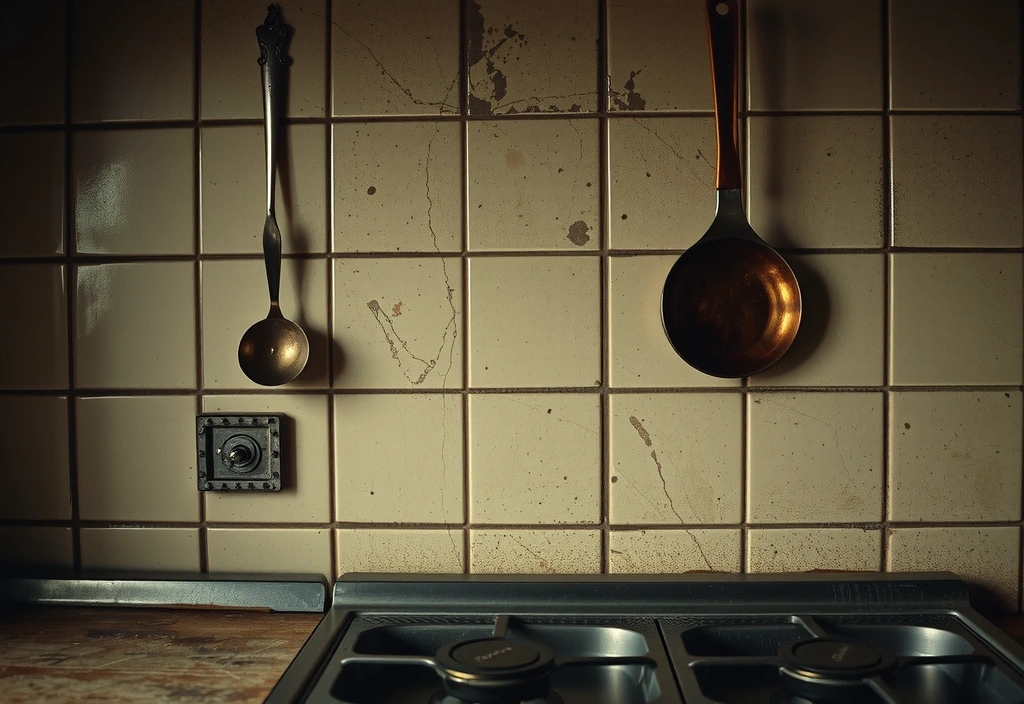 Cuisine avant nettoyage